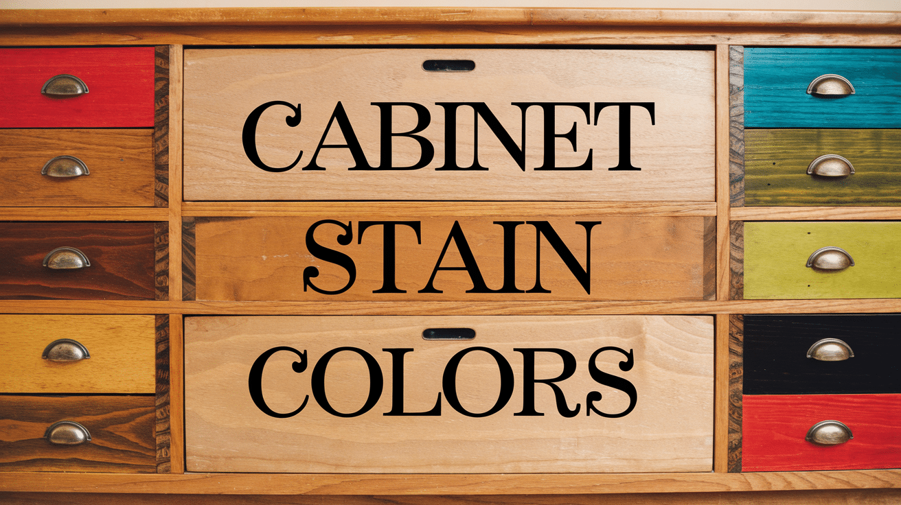 cabinet stain colors