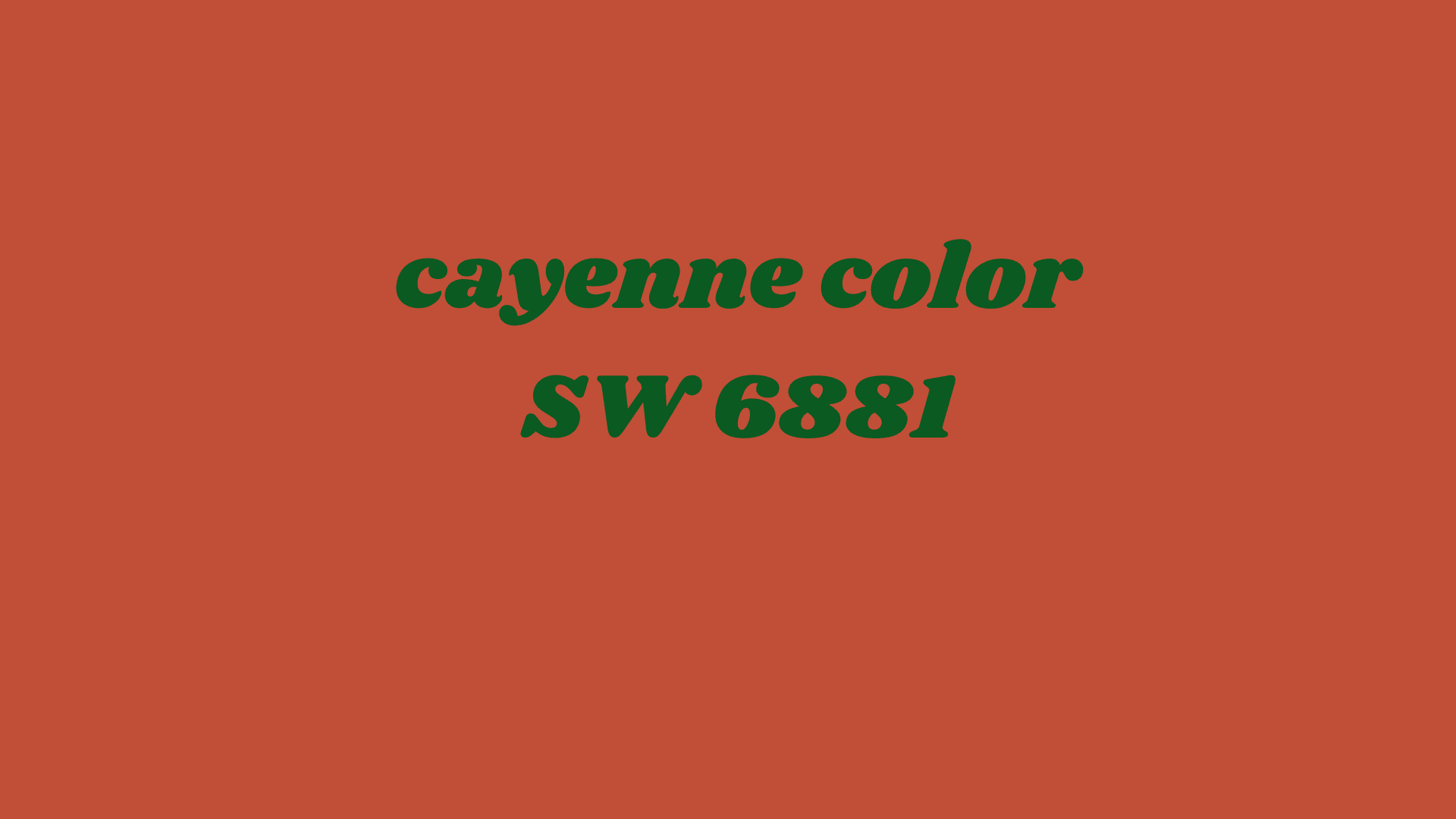 Cayenne Color: A Trendy Choice for 2025