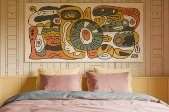 Choose the Ideal Art Size Above King Bed : A Complete Guide