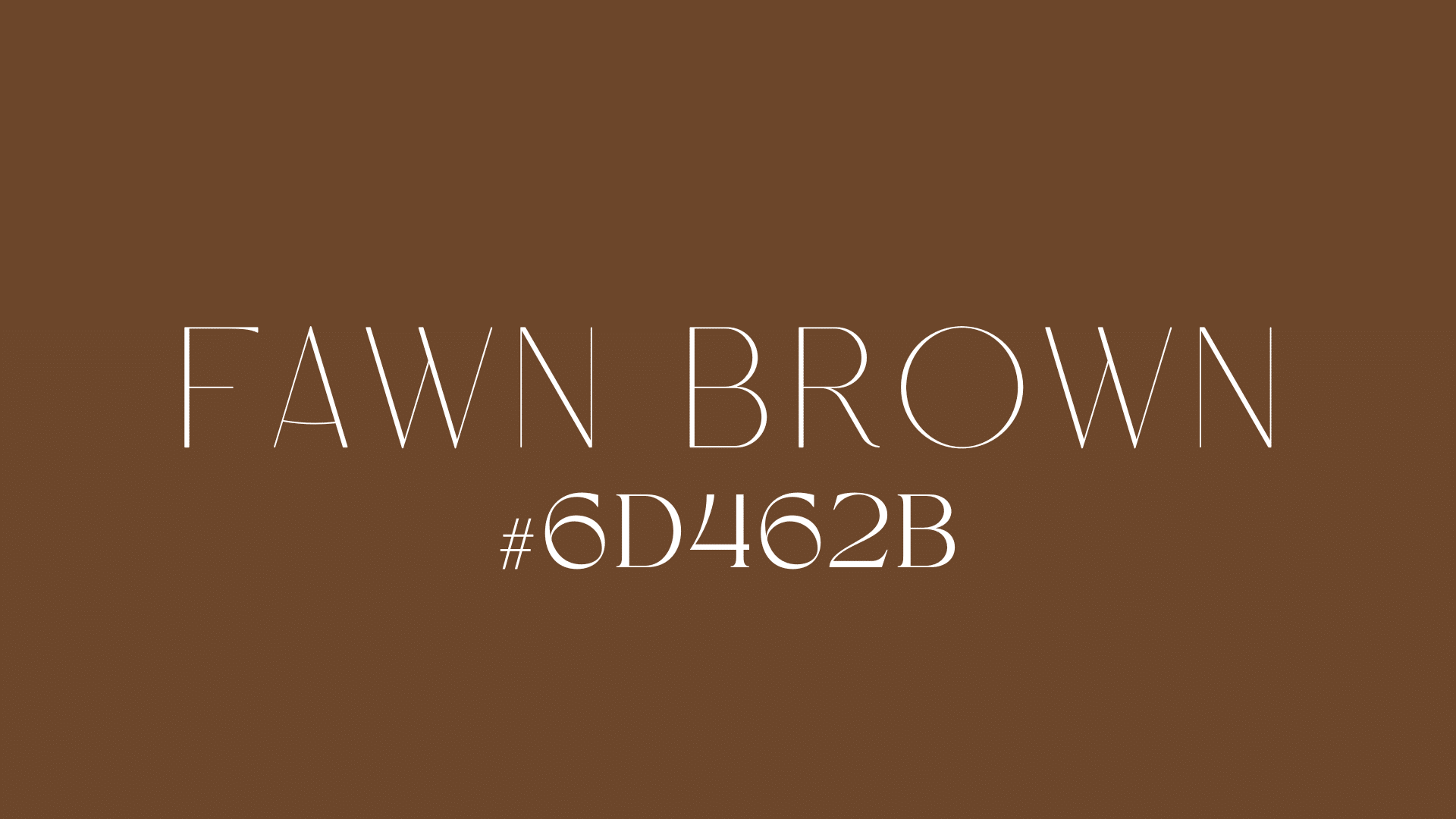 Fawn Brown: The Perfect Color for Every Space