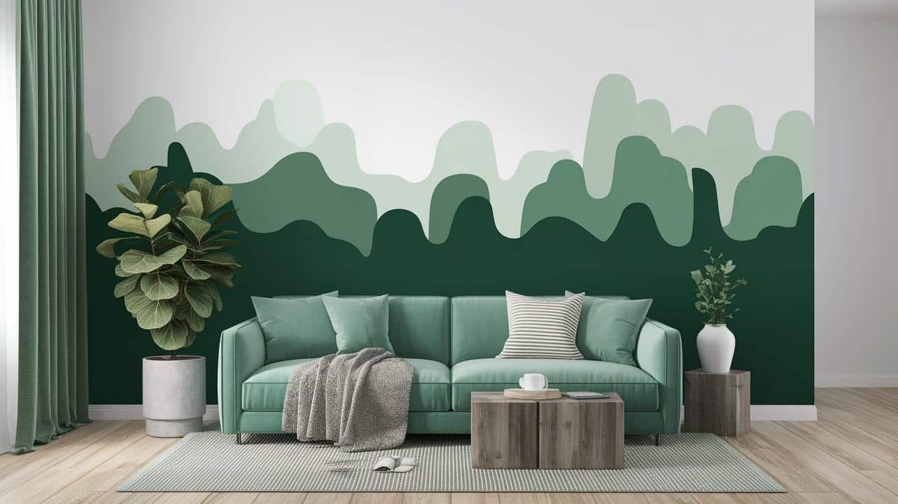 Green_Ombre_Fade_Wall