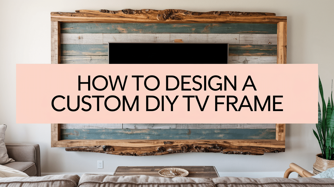 How to Design a DIY TV Frame: A Completed Guide
