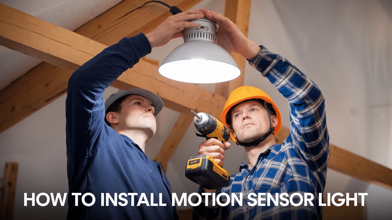 Installing Motion Sensor Lights: Steps and Tips