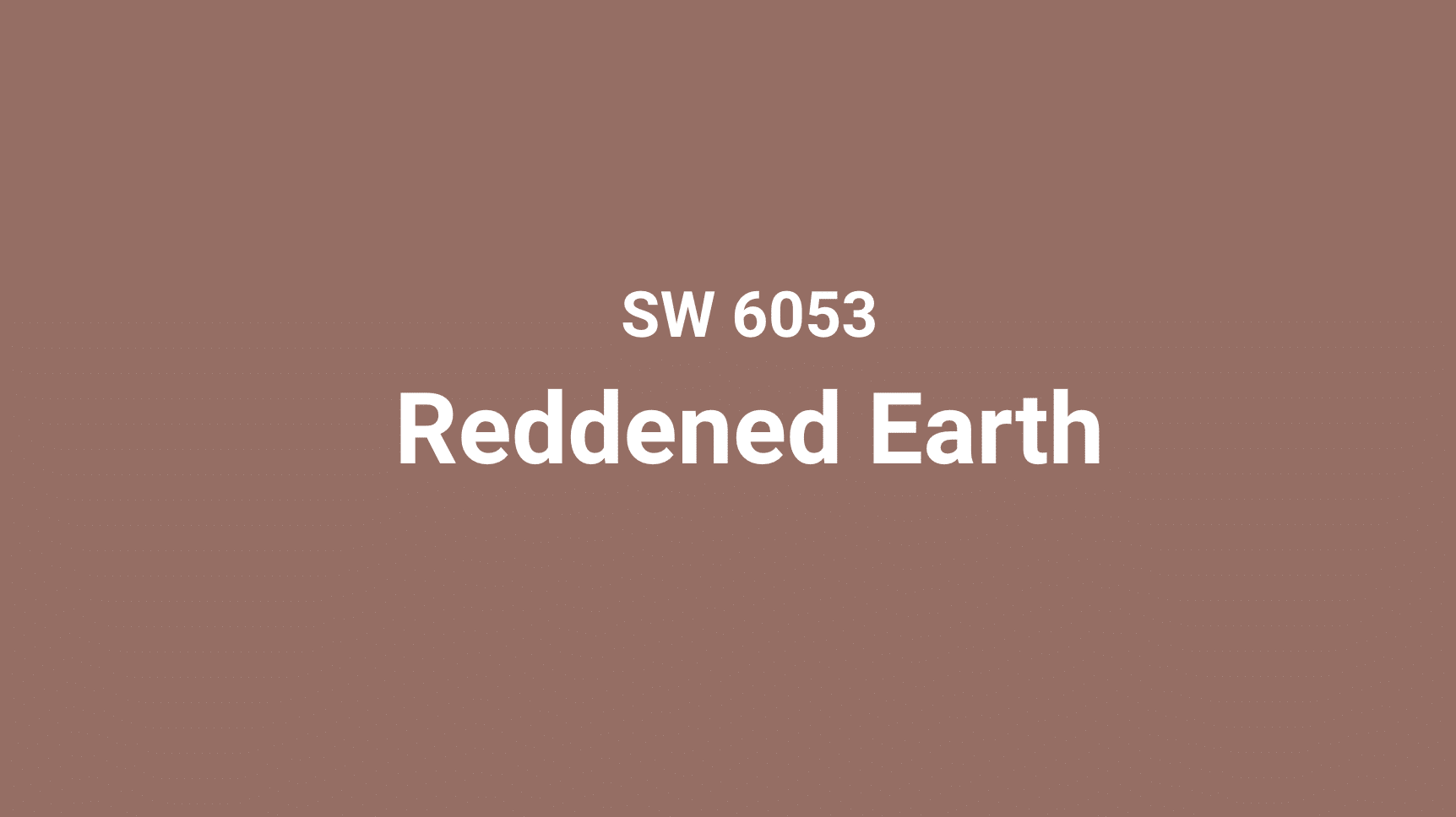Reddened Earth Sherwin Williams: Warmth From The Ground Up