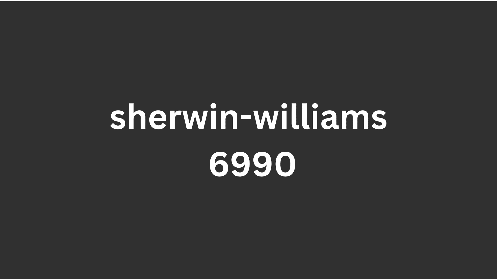 SW 6990: A Trendy Color That Alters Any Space