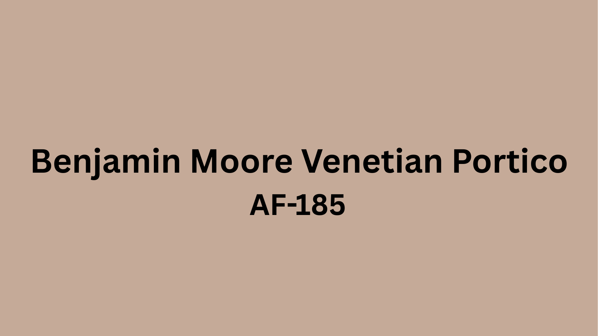 benjamin moore venetian portico