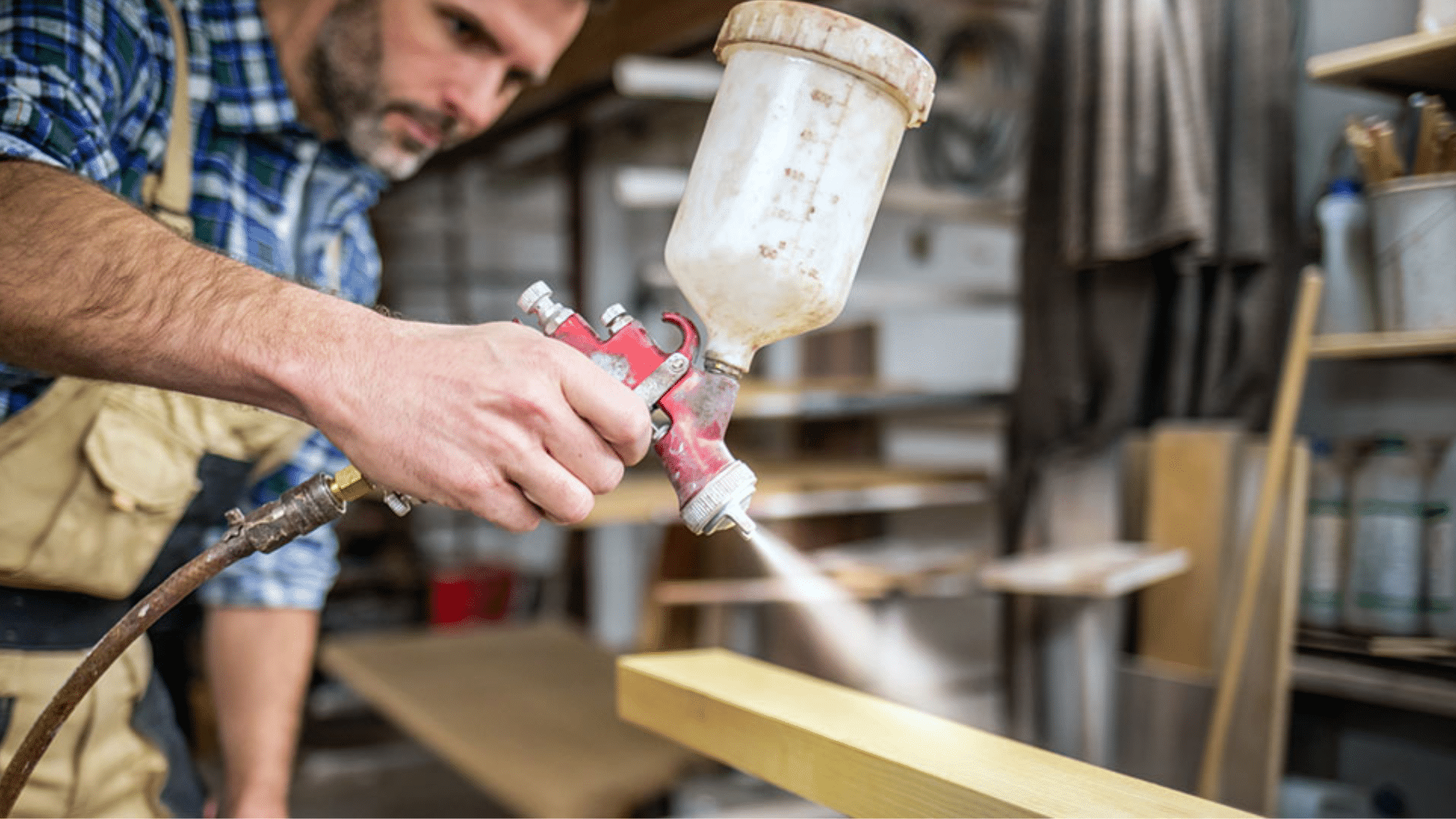 can you spray polyurethane