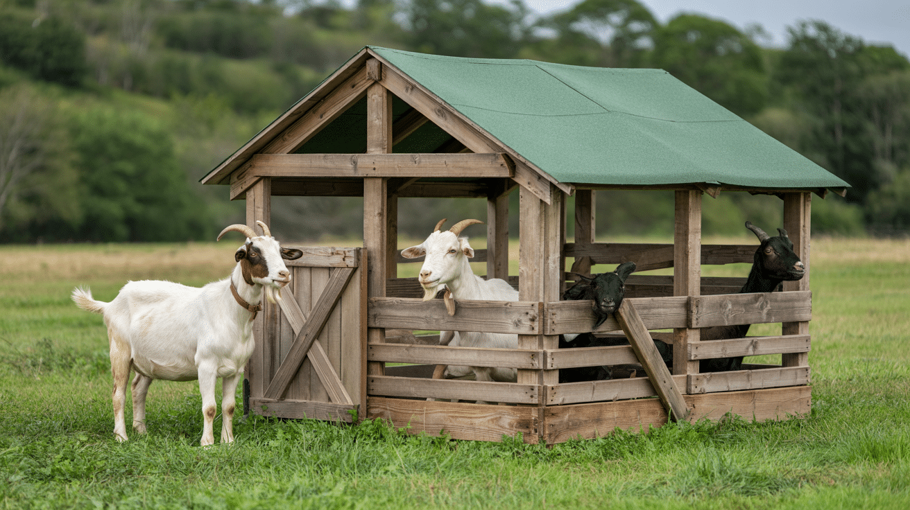 diy goat shelter