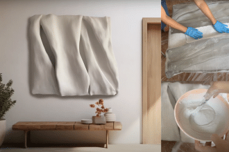 diy plaster art
