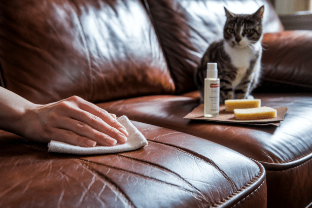 how to stop cats from scratching leather furniture
