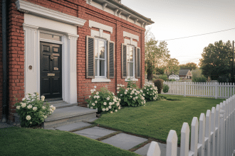 paint colors that compliment red brick