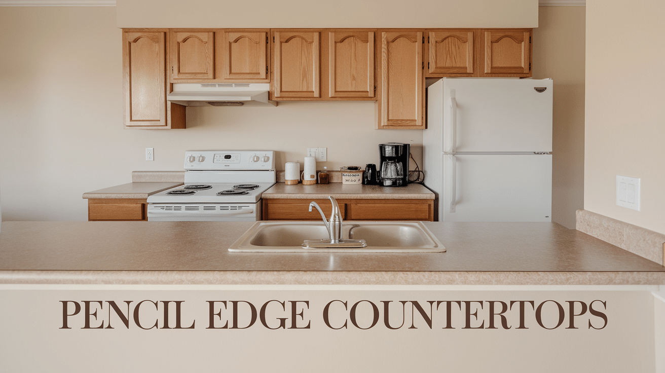 pencil edge countertop