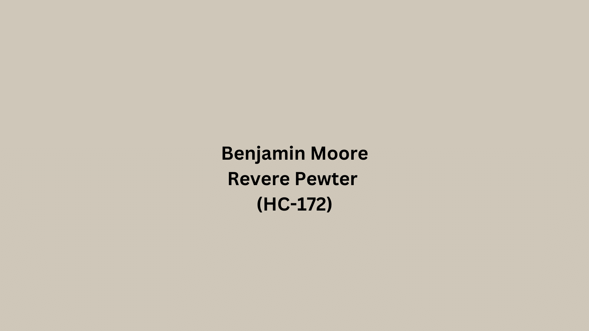revere pewter benjamin moore