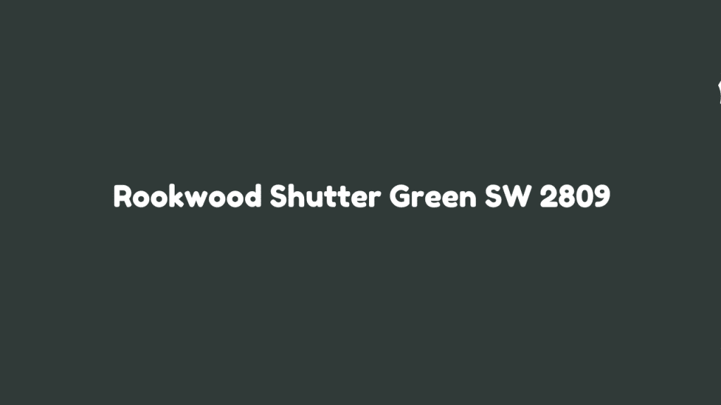 rookwood shutter greenrookwood shutter green