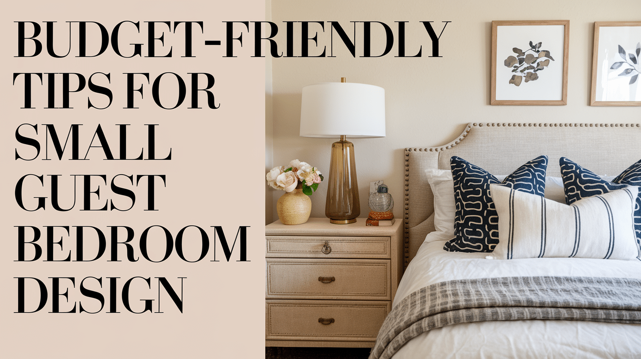 small guest bedroom ideas on a budget