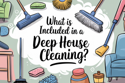 what is included in a deep house cleaning