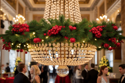 41 Christmas Chandelier Ideas for Every Home Style