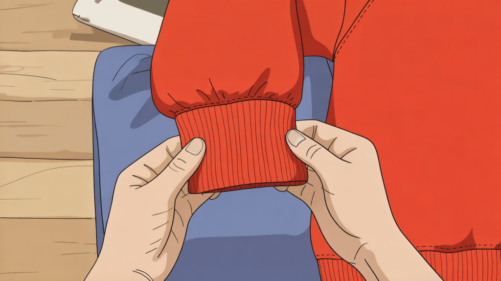 Adding the Cuffs and Waistband