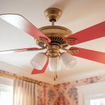 Ceiling Fan Makeover Before and After