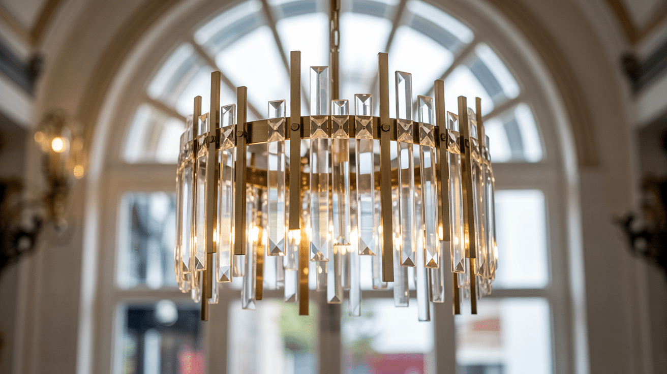 Chic_Metallic_Chandelier
