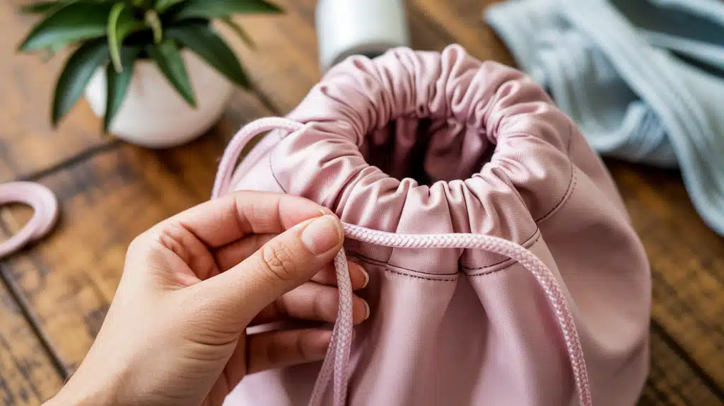 Create the Drawstring Casing