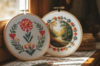 Cross Stitch vs Embroidery: A Complete Guide