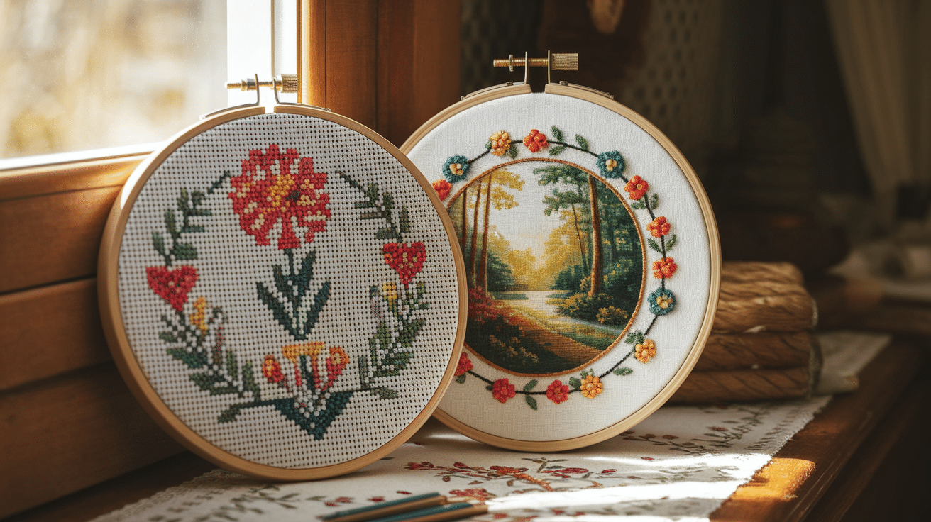Cross Stitch vs Embroidery: A Complete Guide