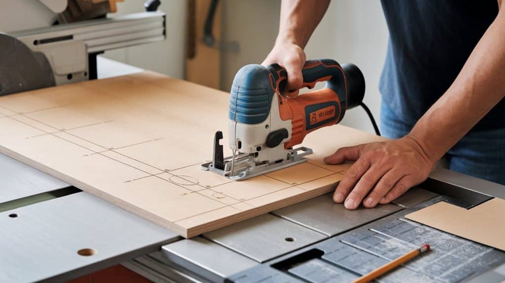 Cut the Jig Base from Plywood