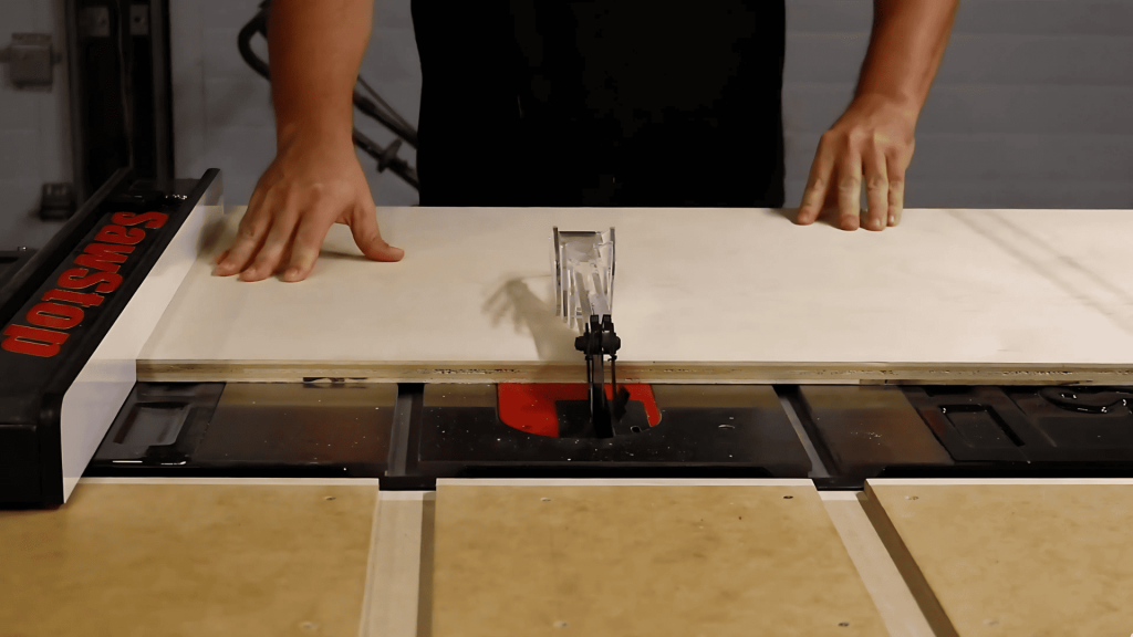 Cut the Main Table Surface