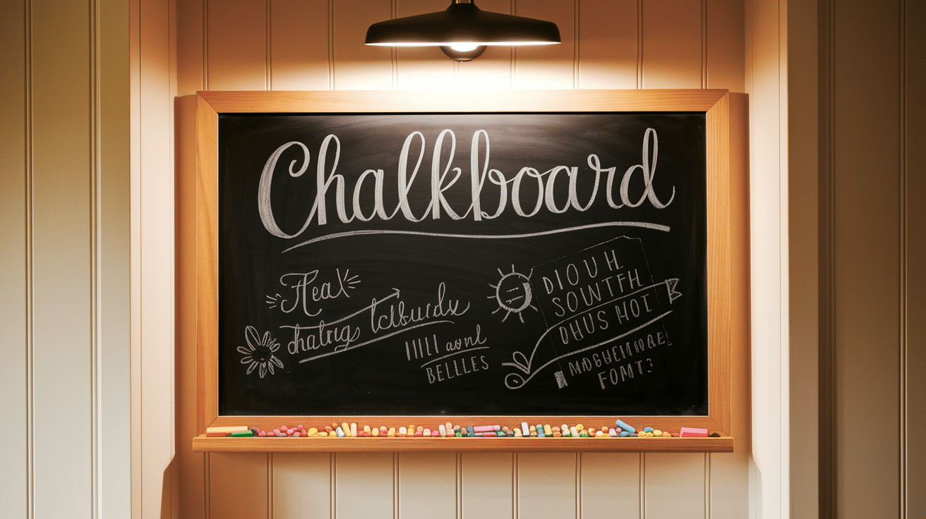 DIY Delight- How to Make a Chalkboard at Home