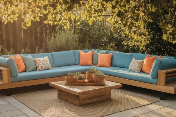 DIY Outdoor Sectional: Build Your Perfect Backyard Lounge