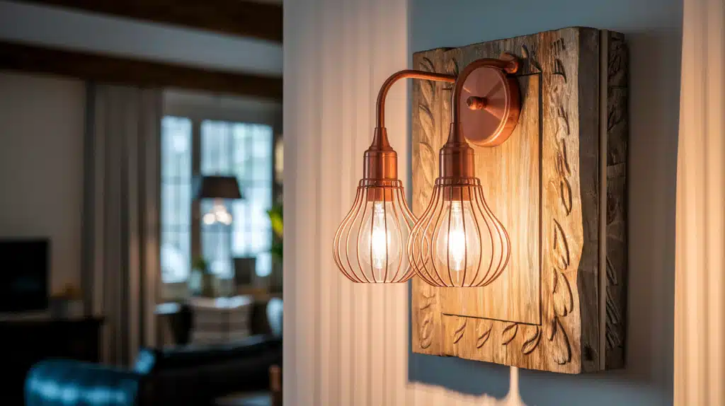 DIY Wall Sconce: Easy Lighting Makeover