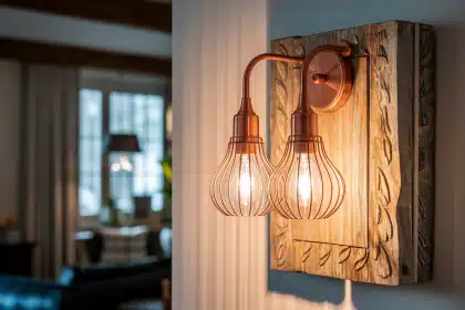 DIY Wall Sconce: Easy Lighting Makeover