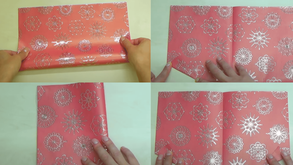 Fold and Shape the Origami Gift Bag