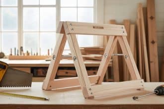 How to Build a DIY Folding Sawhorse