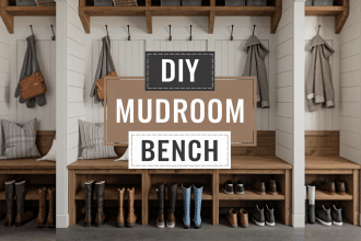 How to Build a DIY Mudroom Bench: A Step-by-Step Guide