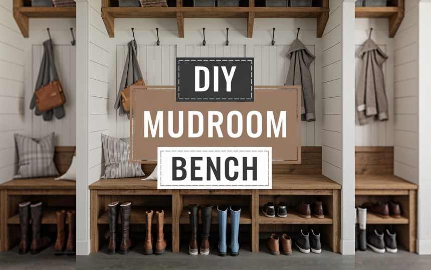How to Build a DIY Mudroom Bench: A Step-by-Step Guide