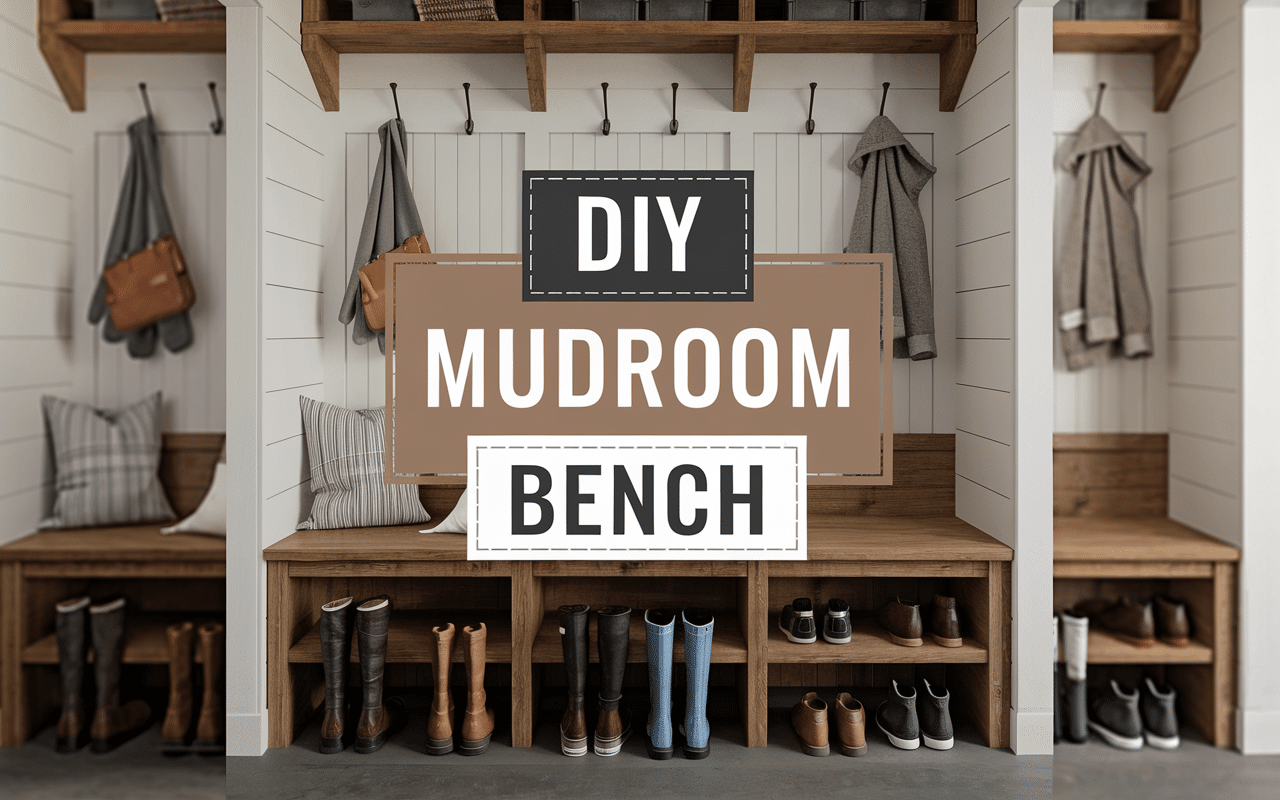 How to Build a DIY Mudroom Bench: A Step-by-Step Guide