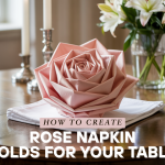 How to Create Perfect Rose Napkin Folds for Your Table