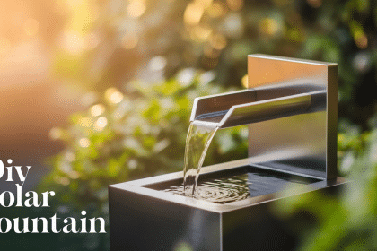 How to Create a DIY Solar Fountain for Your Garden