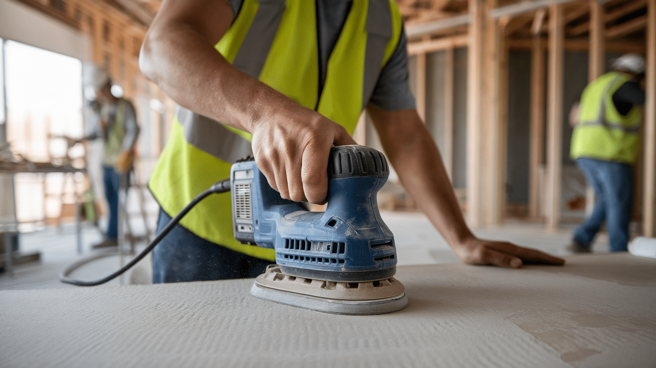 How to Sand Drywall with an Electric Sander?