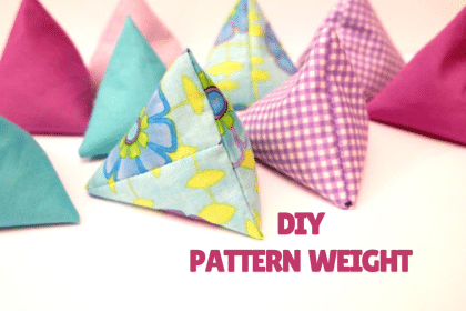 How to Sew Your Own Pattern Weights in 5 Easy Steps