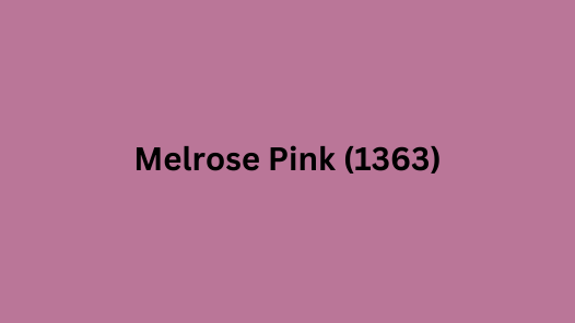 Melrose Color: A Trendsetter in Home Decor