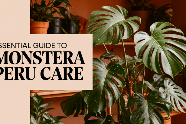 Monstera Peru Plant Care: Water, Light, Nutrients