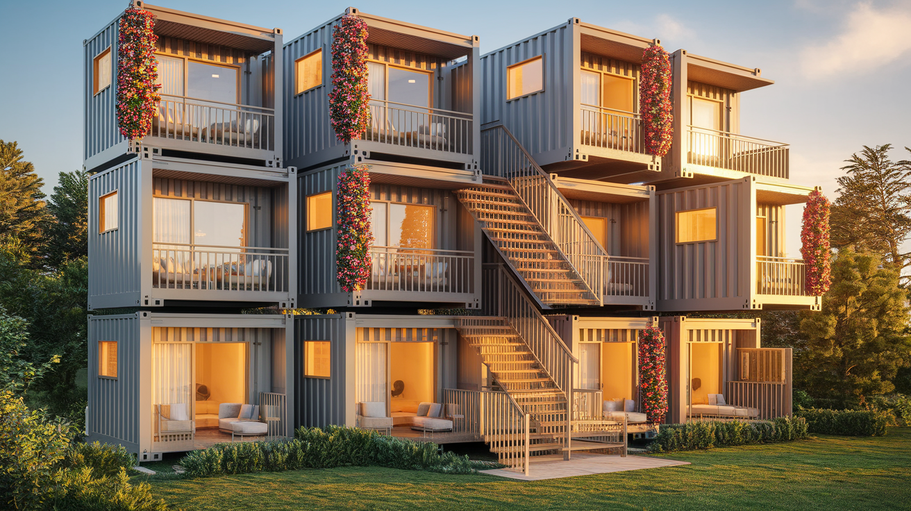Multi-Container_Stacked_House