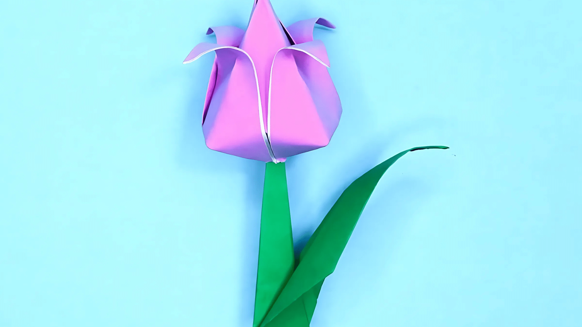 Origami_Tulip