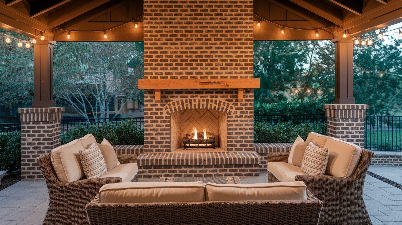 Outdoor_Brick_Fireplace_with_Sturdy_Cedar_Mantel