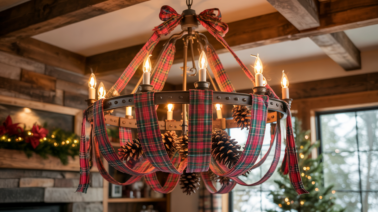 Plaid_and_Pinecones_Chandelier