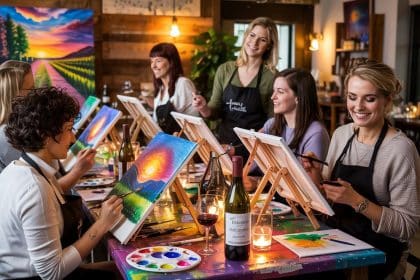 Pour, Paint, Party: How to Host the Perfect Sip Night
