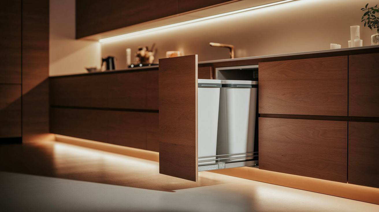 Pull-Out_Trash_Can_Hidden_in_Cabinetry